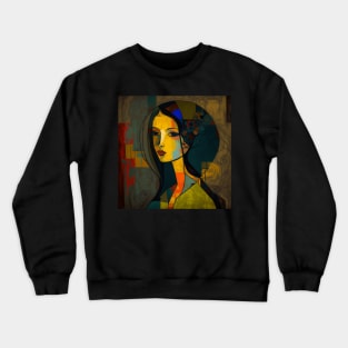 Asian Abstract #20 Crewneck Sweatshirt